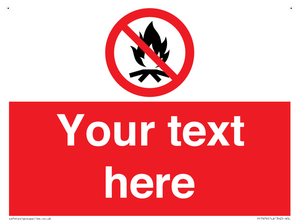 Custom prohibition No campfire